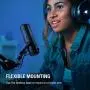 Elgato Wave:3 – USB Condenser Microphone and Digital Mixer for Streaming, Recording, Podcasting - Clipguard, Capacitive Mute, Plug & Play for PC / Mac