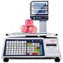 VisionTechShop DLP-300 Label Printing Scale Pole Display, 30/60lbs Capacity, 0.01/0.02lbs, NTEP Legal for Trade