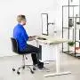 VIVO White Single 13 to 27 inch LCD Monitor Desk Mount Stand, Fully Adjustable, Tilt, Articulating, Holds 1 Screen with VESA up to 100x100mm STAND-V001W VIVO White Single 13 to 27 inch LCD Monitor Desk Mount Stand, Fully Adjustable, Tilt, Articulating, Holds 1 Screen with VESA up to 100x100mm STAND-V001W
