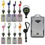 ID Stronghold Secure Badge Holder Duolite - RFID Blocking 2 Card ID Badge Holder with Lanyard and Retractable Reel - Pack of 9 Sets - Heavy Duty Plastic Badge Protector - FIPS 201 Approved ID Stronghold Secure Badge Holder Duolite - RFID Blocking 2 Card ID Badge Holder with Lanyard and Retractable Reel - Pack of 9 Sets - Heavy Duty Plastic Badge Protector - FIPS 201 Approved