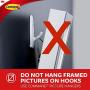 Command Designer Hooks, Medium, White, 6-Hooks (17081-6ES), Organize & Decorate Damage-Free