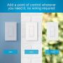 Lutron On/Off Switching Pico Remote for Caseta Smart Home Switch | PJ2-2B-GWH-L01 | White