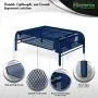 NEATERIZE Monitor Stand for Desk - Metal Monitor Stand Riser and Laptop Desk Stand with Organizer - Desktop Computer Stand and Monitor Riser Stand for Desk with Drawer - Improves Airflow - (Navy) NEATERIZE Monitor Stand for Desk - Metal Monitor Stand Riser and Laptop Desk Stand with Organizer - Desktop Computer Stand and Monitor Riser Stand for Desk with Drawer - Improves Airflow - (Navy)