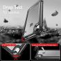 iPhone XR Case with [ Screen Protector Tempered Glass x2Pack] SUPBEC Protective Phone Cover with Silicone PC+TPU Shockproof Rubber Heavy Duty Case for iPhone XR Cases-Clear Black