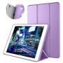 DTTO iPad Air 1st Edition Case, (NOT for iPad Air 2 and Air 3) Ultra Slim Lightweight Smart Trifold Stand with Flexible Soft TPU Back Cover [Auto Sleep/Wake], Purple
