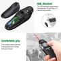 Wireless Presenter, EALNK 2.4GHz Wireless Presenter Remote Presentation USB Control PowerPoint PPT Clicker Support Mac