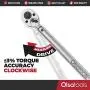 Olsa Tools Click Torque Wrench, 1/2-Inch Drive (20-150 ft-lb Torque Range) | Premium Precision Ratcheting Adjustable Torque Wrench | ±3% Torque Accuracy Clockwise | Professional Grade