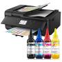 Printers Jack 400ML Sublimation Ink Refill for Epson C88 C88+ WF7710 ET2720 ET15000 ET2760 ET2750 ET4700 WF7820 Inkjet Printers Heat Press Transfer on Mugs, Plates, Polyester Shirts, Phone Cases etc