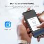 Smart Plug Works with Alexa, Google Assistant, SmartThings for Voice Control, Teckin Mini Smart Outlet Home Automation Modules, No Hub Required, FCC ETL Certified,Only Supports 2.4GHz Network