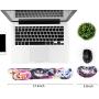 Wrist Rest for Computer Keyboard and Mouse Pad Support Memory Foam Set Easy Typing and Wrist Pain Relief Ergonomic Lightweight Anti-Skid Wrist Cushion for Office Gaming Laptop Mac (MPH-KM47)