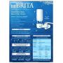 Brita Basic Faucet Water Filter System, White, 1 Count