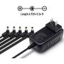 SONICAKE 9V DC 1A Power Supply Adapter for Guitar Effects Pedal with 5 Way Daisy Chain Power Cable