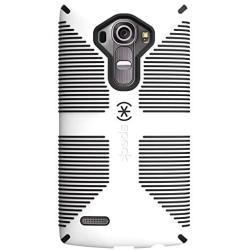 Speck Products Candyshell Grip Cell Phone Case for LG G4 - White/Black