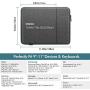 MoKo 11 Inch Tablet Sleeve Bag Carrying Case Fits iPad Pro 11, iPad 8th 7th Generation 10.2, iPad Air 4 10.9, iPad Air 3 10.5, iPad 9.7, Galaxy Tab A 10.1, Tab S6 Lite, S7, Fit Smart Keyboard