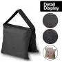 Emart Heavy Duty Sandbag Photo Studio Weight Bag Saddlebag Design for Photography Stand Light Stand Tripod, Outdoor Patio, Sports, Photo Sets, Film Sets, Live Productions -4 Packs Set