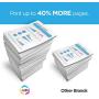 LD Remanufactured Ink Cartridge Replacements for HP 02 (1 Black, 1 Cyan, 1 Magenta, 1 Yellow, 1 Light Cyan, 1 Light Magenta, 6-Pack)