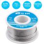 YI LIN 60/40 Solder Tin Lead Rosin Core Solder Wire For Electrical Soldering (100g/0.22lbs) (1mm/100g)