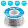 YI LIN 60/40 Solder Tin Lead Rosin Core Solder Wire For Electrical Soldering (100g/0.22lbs) (1mm/100g)