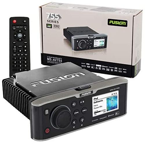 Fusion MS-AV755 Marine Entertainment Radio DVD/CD with Bluetooth