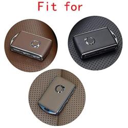 Royalfox(TM) Side Buttons Soft TPU Full Protection keyless Remote Smart Key Fob case Cover for 2017 2018 2019 2020 Volvo XC60 XC90 S90 V90 XC40 Side Buttons fob (red)