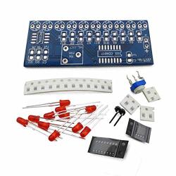 Hailege 2pcs NE555+CD4017 Running LED Flow LED Light Electronic Production Suite DIY Kit 2.5-14.5V