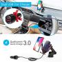 TALMIL Wireless Car Charger Mount,Windshield Dash Air Vent Phone Holder Compatible iPhone 11/11 Pro/11 Pro Max/Xs MAX/XS/XR/X/8/8+,Samsung S10/S10+/S9/S9+/S8/S8+