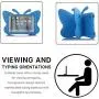 iPad case for Kids, Feitenn 3D Cartoon Butterfly Non-Toxic EVA Light Weight Kid Proof Shockproof case with Kickstand for ipad 5/ ipad 6 /ipad pro 9.7/ New iPad 2017 case (Blue) iPad case for Kids, Feitenn 3D Cartoon Butterfly Non-Toxic EVA Light Weight Kid Proof Shockproof case with Kickstand for ipad 5/ ipad 6 /ipad pro 9.7/ New iPad 2017 case (Blue)