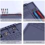 Anti Static Mat ESD Safe for Electronics, HPFIX ESD Mat 17.7'' x 13.6'' Super Large with ESD Wrist Strap and Grounding Wire, Soldering Mat Heat Resistant for Computer, Laptop, Cellphone, iPad Repair