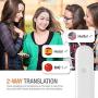 Cheetah CM Smart Instant Language Translator Device (White) Portable Foreign Language Real-Time 2-Way Translations [Support 42 Languages/Voice Operated]