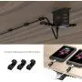 Headphone Stand with USB Charger COZOO Under Desk Headset Holder Mount with 3 Port USB Charging Station and iWatch Stand Smart Watch Charging Dock Dual Earphone Hanger Hook,UL Tested