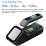 Symcode Bluetooth Wireless Barcode Scanner with Automatic scan window, 2D Cordless Bar Code Reader 400m Transmission Distance CMOS Imager Read 1D, 2D, QR Code, Data Matrix, PDF417 for Windows Mac Linu