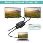 HDMI Splitter 1 in 2 Out - Techole 4K Aluminum Ver1.4 HDCP, Powered HDMI Splitter Supports 3D 4K@30HZ Full HD1080P for Xbox PS4 PS3 Fire Stick Roku Blu-Ray Player Apple TV HDTV