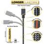 PowerBear 4K HDMI Cable 10 ft | High Speed, Braided Nylon & Gold Connectors, 4K @ 60Hz, Ultra HD, 2K, 1080P & ARC Compatible | for Laptop, Monitor, PS5, PS4, Xbox One, Fire TV, Apple TV & More