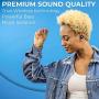 Raycon E25 Everyday Wireless Earbuds Bluetooth Headphones - Bluetooth 5.0 Bluetooth Earbuds Stereo Sound in-Ear Bluetooth Headset True Wireless Earbuds 24 Hours Playtime and Built-in Microphone Blue