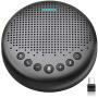Luna Speakerphone+Daisy Chain Cable - Luna Computer Speaker with Microphone 2pcs w/Cable, Conference Microphone for Home Office & Meeting up to 12 People, Speakerphone Idea for Business Gift