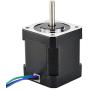 STEPPERONLINE Nema 17 Stepper Motor Bipolar 2A 59Ncm(84oz.in) 48mm Body 4-lead W/ 1m Cable and Connector compatible with 3D Printer/CNC