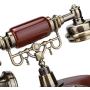 Oumij Old Fashioned Retro Telephone, MS-6100B European Retro Style Push Button Telephone Dial Desk Phone Home Decor Classical