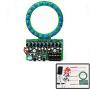 DIY Electronic Kits Projects kit Set Gradient Blue LED Page Loading Circular Symbol Production kit Electronic DIY Parts 4017 NE555 Welding Training