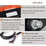 NEWTRY 8 Buttons Wireless Crane Remote Control 12V 2 Transmitters Industrial Channel Electric Lift Hoist Radio Switch Receiver (F21E1B Transmitter + DC 12V Receiver)