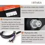 NEWTRY 8 Buttons Wireless Crane Remote Control 12V Industrial Channel Electric Lift Hoist Radio Switch Transmitter Receiver (A Transmitter + 12V Receiver)