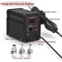 Hot Air Rework Station, SMD Hot Air Reflow Soldering, LED Digital Soldering Station for Electronics Repairing, 700W Desoldering Station 110V…