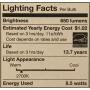 Cree, 65w Equivalent, 8.8w. Soft White, LED, Dimmable, BR30 Indoor Flood Bulb, 6 Pack