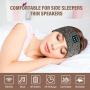 Sleep Headphones Bluetooth Headband, Wireless Sports Bluetooth Headband Headphones with Thin Speakers, Sleep Earbuds, Wireless Sleeping Headphones for Workout Running Yoga Nap, Gift for Men and Women