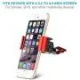 Aduro U-Grip Phone Car Mount (Air Vent) Swivel Universal Smartphone Holder for Your Car (Blue)