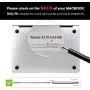 ProCase MacBook Pro 15 Case 2019 2018 2017 2016 Release A1990/A1707, Hard Case Shell Cover and Keyboard Cover for MacBook Pro 15'' (2019/2018/2017/2016) with Touch Bar & Touch ID –Crystal