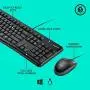 Logitech Desktop MK120 Durable, Comfortable, USB Mouse and Keyboard Combo