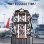Laptop Backpack for Women, 15.6-Inch Stylish School Backpack with USB Charging Port RFID Anti Theft Water Resistant Casual Daypack Travel Backpacks Purse for Business Travel Gifts,Flower Laptop Backpack for Women, 15.6-Inch Stylish School Backpack with USB Charging Port RFID Anti Theft Water Resistant Casual Daypack Travel Backpacks Purse for Business Travel Gifts,Flower
