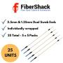 FiberShack - Fiber Optic Cleaning Kit - Complete 7 in 1 Fiber Cleaning kit. with Hardshell Case