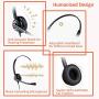 Phone Headset with Microphone Noise Canceling, Call Center Office Headset RJ9 Jack with Mic Mute & Volume Control for Cisco Landline 6941 7841 7941 7942 7945 7960 7961 7962 7965 8845 8945