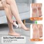 Electric Foot file callus remover for foot, USB Electronic Foot FilePedicure Tools, 3 Professional Electronic Feet Care Grind Head,Pedicure Foot Care Tools for Dead Hard Cracked Dry Skin